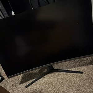Samsung 27in Black Flat Screen Monitor, 16:9 Aspect Ratio, Model Samsung