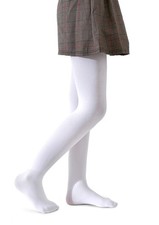 Girl's Winter Fleece Lined Thick Microfiber Soft Tights for Kids Age 3-14 US ...
