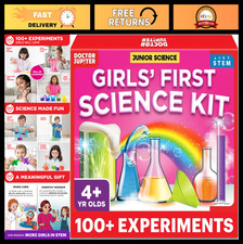 STEM Science Kit for Kids Ages 4-8  100 Experiments  Educational Birthday Gif