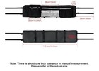  UTV Roll Cage Organizer Case, Cargo Rear Storage Bag Gear Bags,Tools Black — photo 2