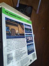 The Addams Family (TurboGrafx-CD) Complete Box And Manual Outer Box And Insert