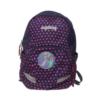 Ergobag, Rucksack, Unisex (Kinder), Polyamid/Polyester, Blau/Pink, Blumen #Wr7