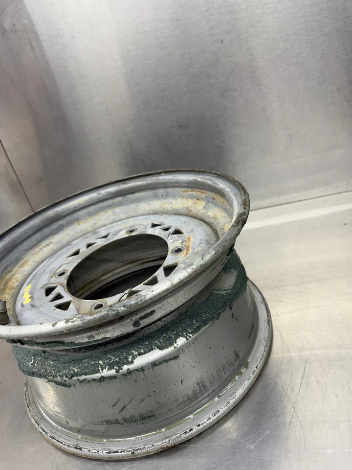 99 00 01 02 03 Polaris Sportsman Xplorer 400 Magnum 500 Oem 12x6 Front Wheel Rim Foto 4 de 4