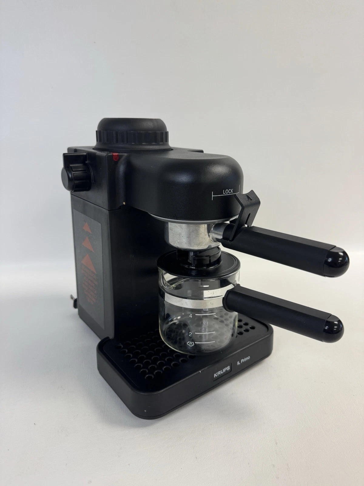 Krups IL Primo Espresso Cappuccino Coffee Maker Black 972/A