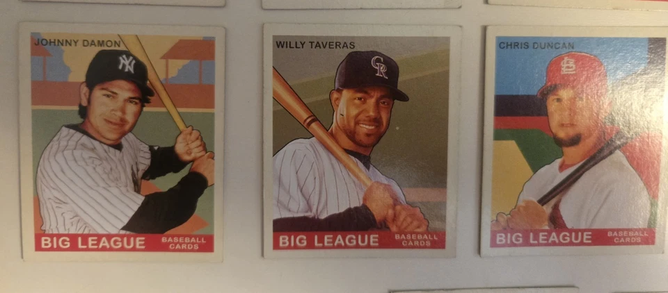 ЛОТ РЕТРО БЕЙСБОЛЬНЫХ КАРТОЧЕК Upper Deck Big League 2007 ассортимент - Изображение 4 из 4