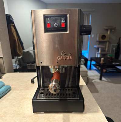 Gaggia Classic with grinder
