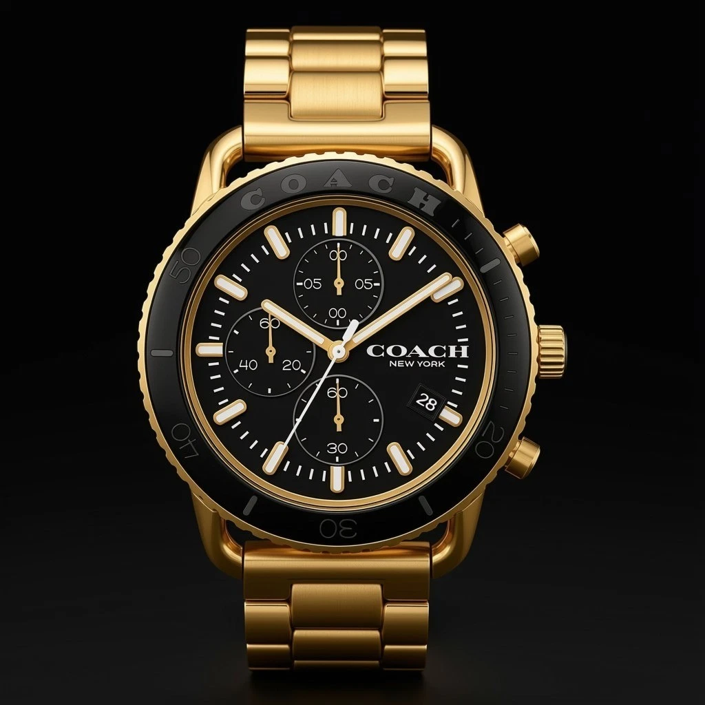 25+ Coach Men Wristwatches with Chronograph for sale | Updated Oct