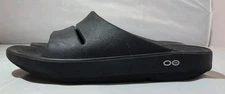 OOFOS Recovery Comfort Slide Sandals Mens 7 Womens 9 Color Black
