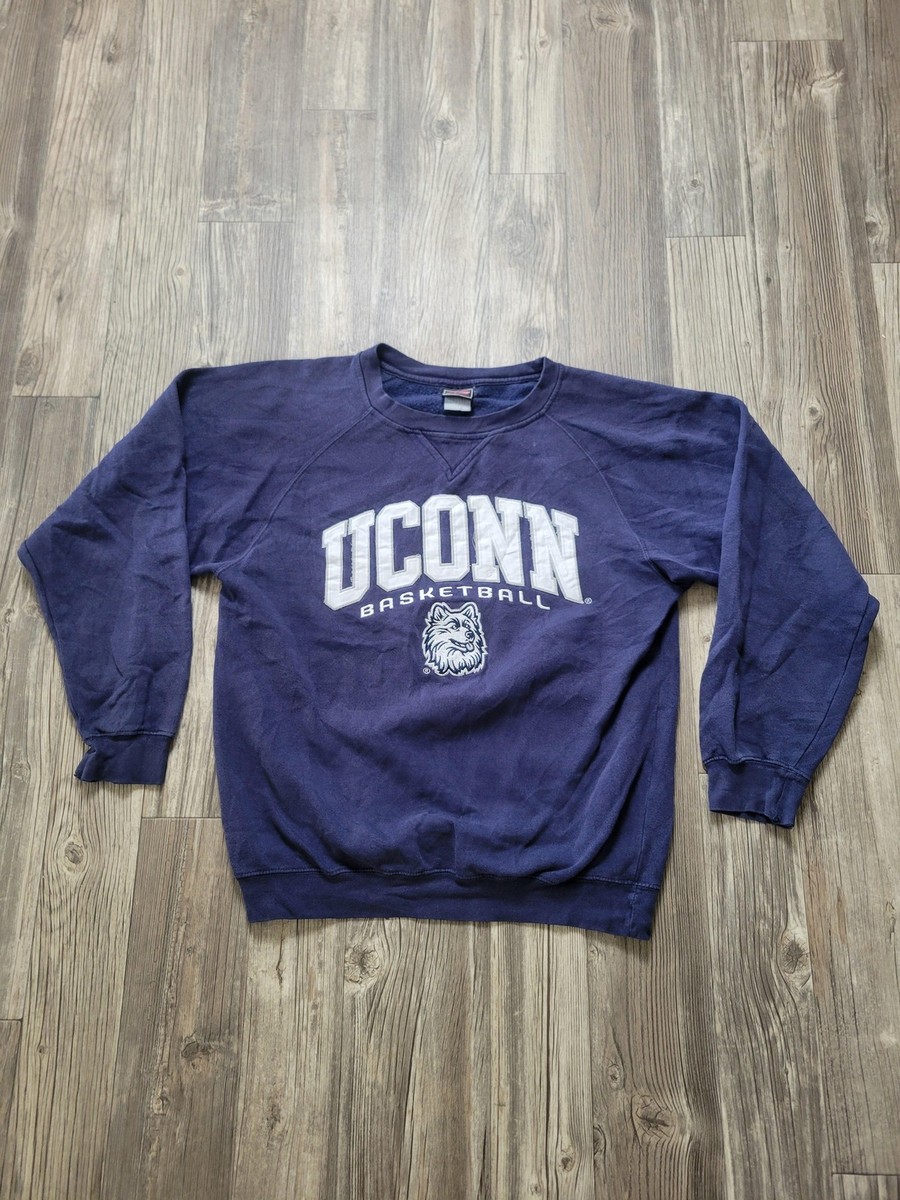Uconn Basketball Vintage Uconn Sweatshirt UConn Huskies Sweatshirt