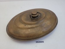 Wärmflasche Messing Oval Messingfarben Bettwärmer Vintage Dekoration #262605