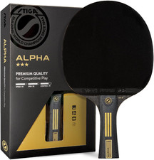 STIGA Bullet Ping Pong Paddle 5-ply Extra Light Blade 2mm Premium Sponge F