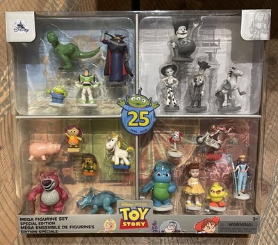 トイ・ストーリー フィルムトイズ Disney Pixar Toy Story 25th Anniversary Mega Figurine Set New