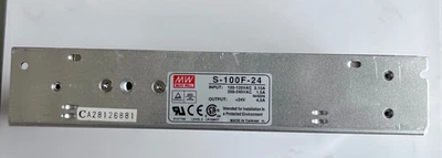 MEAN WELL S-100F-24 Power Supply Switching Power Supply Output 24V 4.5A Meanwell New
