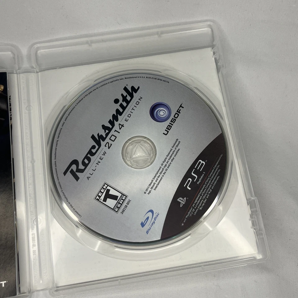 Rocksmith All-New 2014 Edition Sony PlayStation 3 PS3 Complete with Manual - Image 4 of 4