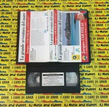 VHS film ULTIMATUM SOTTO IL MARE Jacques Cousteau grande avventura (F49) no dvd