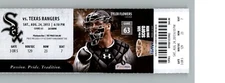 Texas Rangers vs Chicago White Sox 8/24/2013 Full Ticket - Yu Darvish 11K