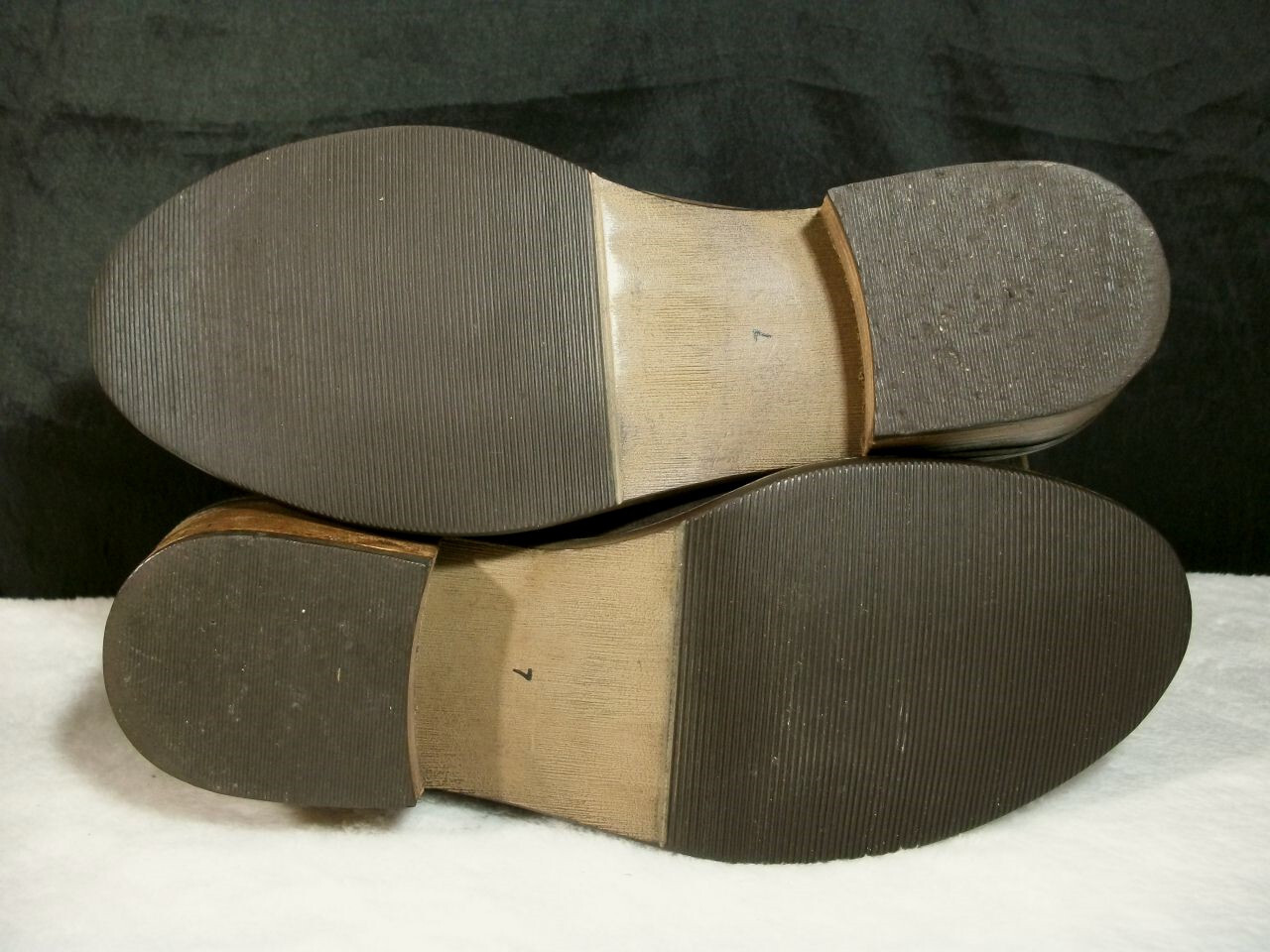 DIBA SUTTON BROWN DISTRESS LEATHER BACK ZIP ABOVE KNEE RIDING BOOTS 7M FREE SHIP