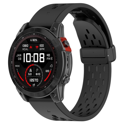 20/22/26MM Quick Release Strap For Garmin Fenix 8 7X 3 5X Magnetic Silicone Band - Picture 12 of 21