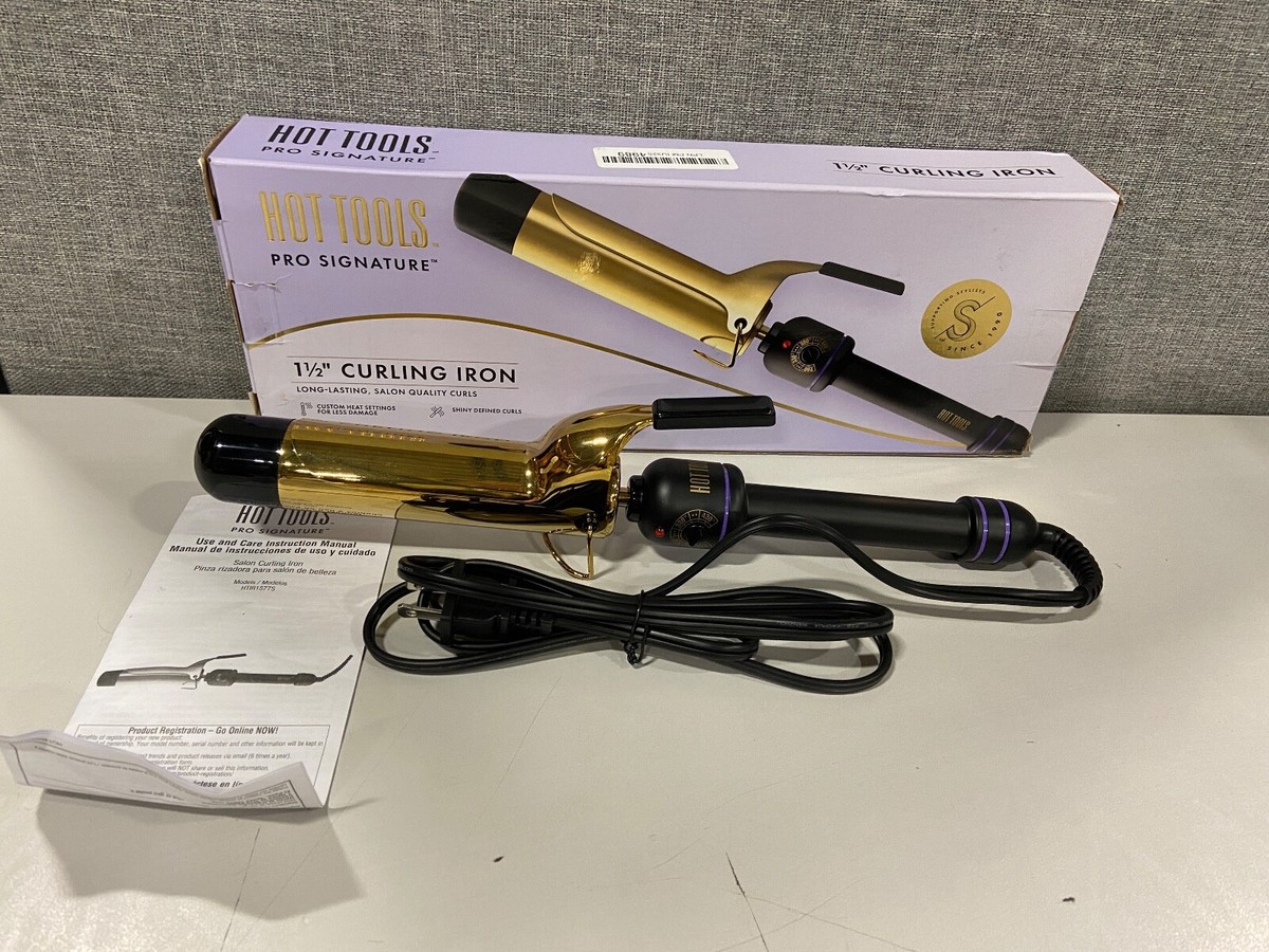 Hot Tools Professional 1110 Curling Iron - Gold 885358411452 