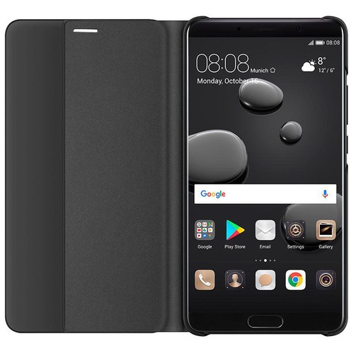 For Huawei P20 P30 Pro Leather Flip Case Cover Smart View Window Wake up sleep - Picture 8 of 12