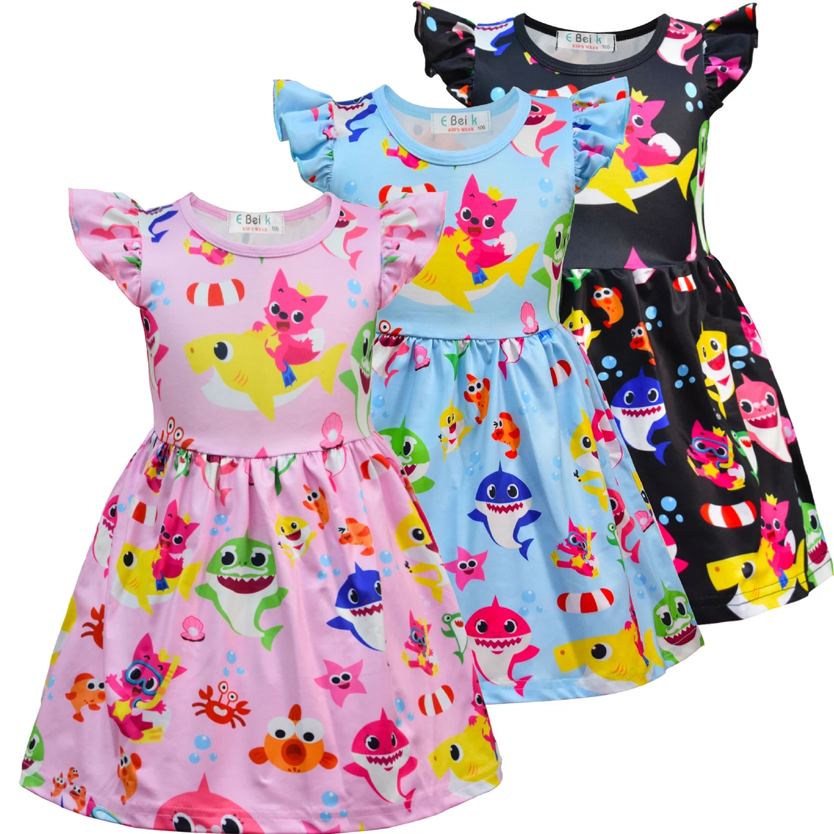 Shark dress best sale girl