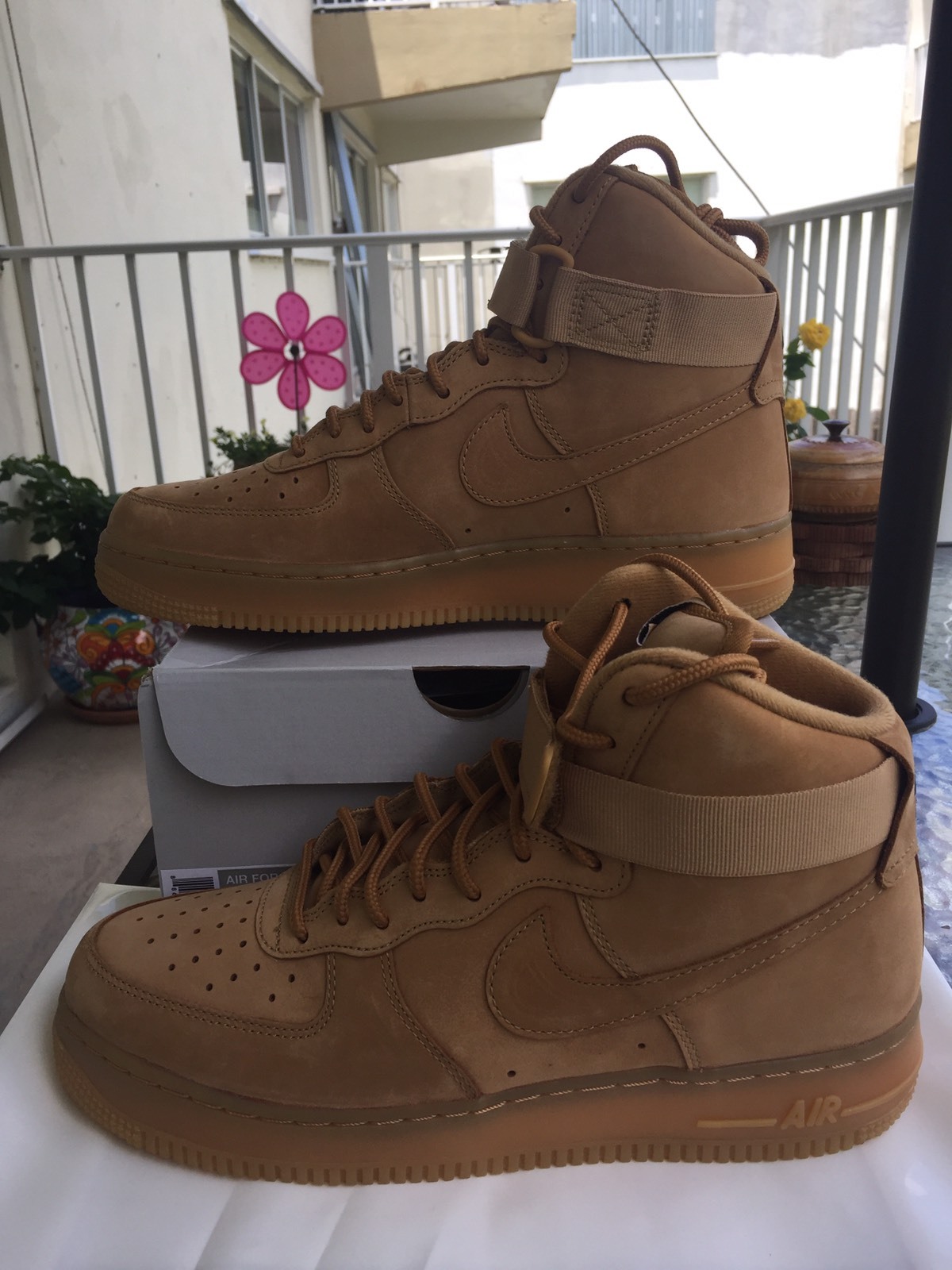 Nike Air Force 1 High '07 LV8 Wheat Flax Sz 806403 200 Sz Flax 8.5 9afe1d Nike Air Force 1 High '07 LV8 Wheat Flax Sz 806403 200 Sz Flax 8.5 9afe1d