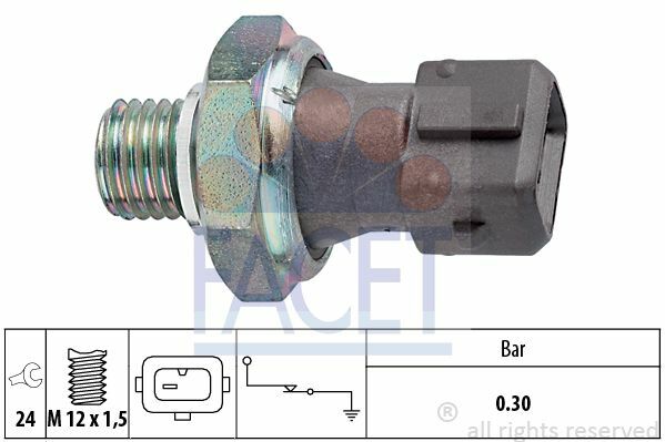 Facet ÖLdruckschalter FüR BMW 5Er (E28,E34,E39,E60,F10,F07,E61,F11); MG Mg,Mgf-image