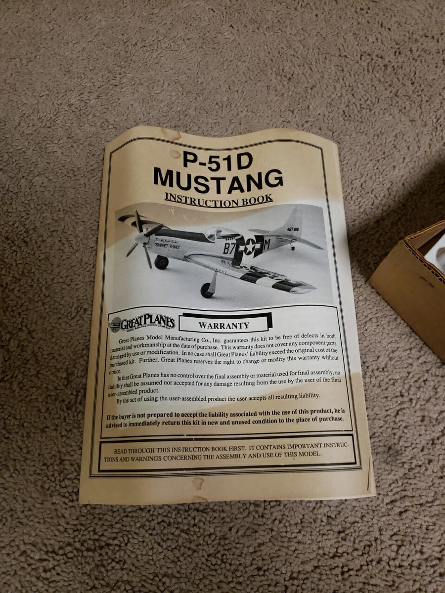 Great planes p51 kit hotsell