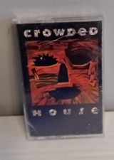 Cassette Tape Crowded House Self-Titled Capitol Records Vintage Wood Face