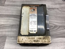 NON FUSIBLE BULLDOG ITE VACU-BREAK SAFETY SWITCH 60A 600VAC NF352 #821G148PR7