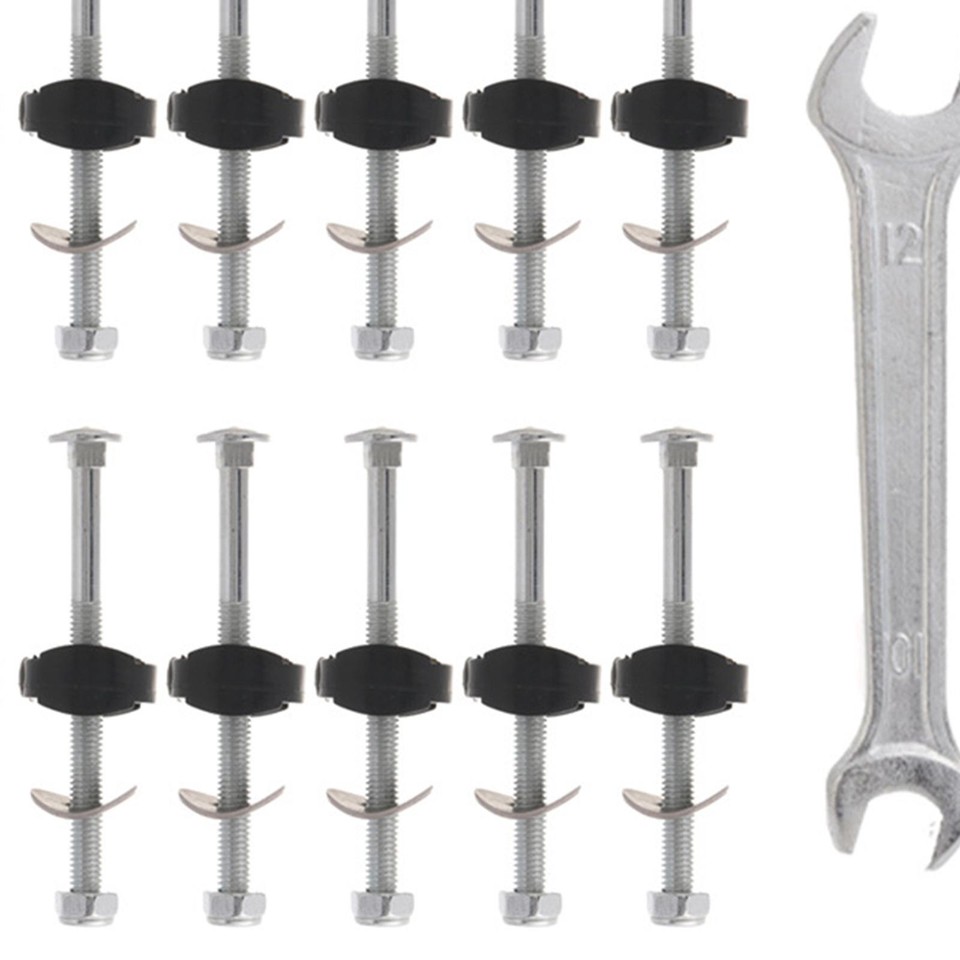 12Pcs Trampoline Screws Enclosure Pole Gap Spacers Trampoline Bolts and
