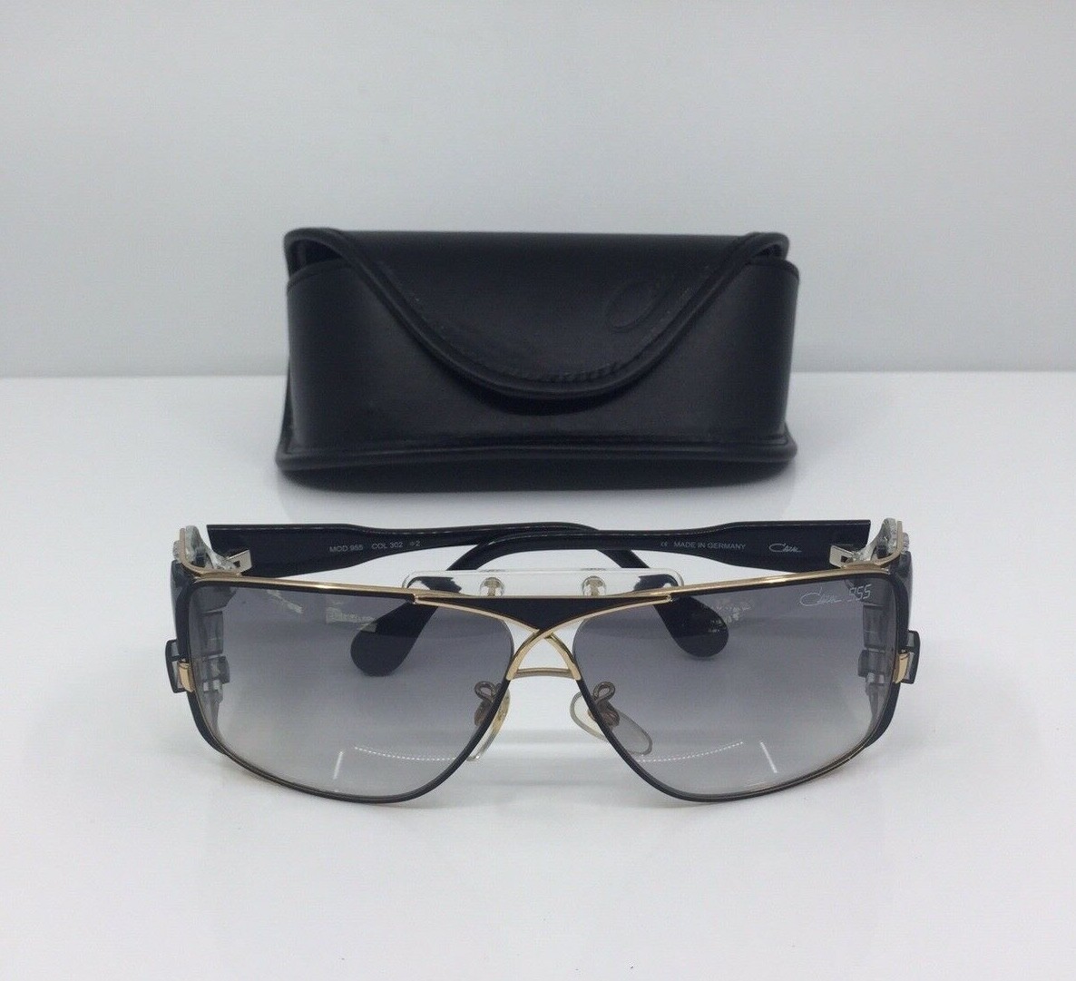 New Cazal 955 Sunglasses - M. 955 Col. 302 Black & Gold 63