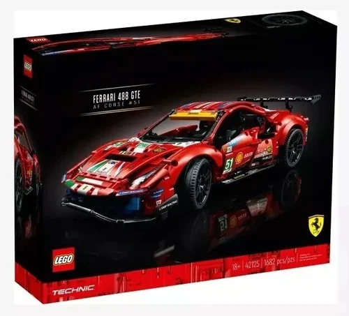 LEGO TECHNIC 42125: Ferrari 488 GTE “AF Corse #51” - NEW & SEALED - **FREE SHIP*