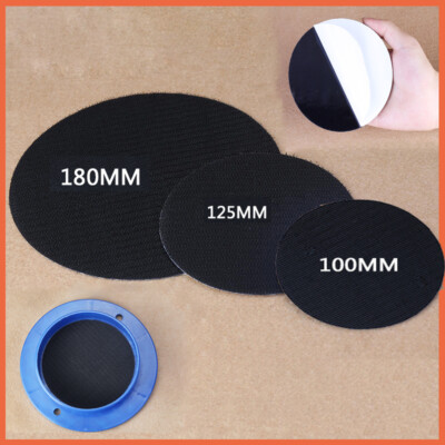 100/125/180mm Self Adhesive Backed Disc Pad For Hook Loop Sanding Discs 5'' 6'' 7''