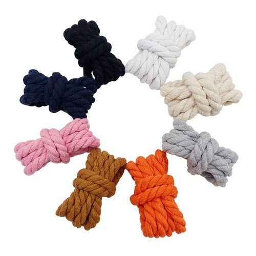 2PCS 10Colors Thick Rope Laces Round Weaving Twisted Rope Women Men Sneakers - Picture 5 of 22