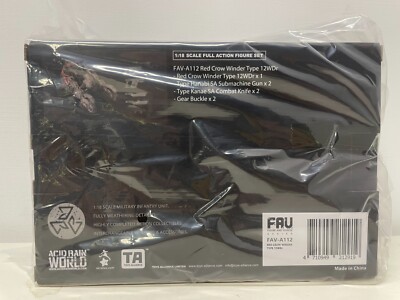 TOYS ALLIANCE x Acid Rain FAV-A112 Red Crow Winder Type 12WDr for