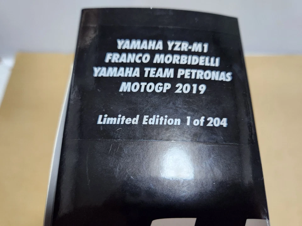 MINICHAMPS 122 193021 Limited 204 YAMAHA YZR-M1 Petronas 2019 F.MORBIDELLI 1/12 - Image 2 of 4