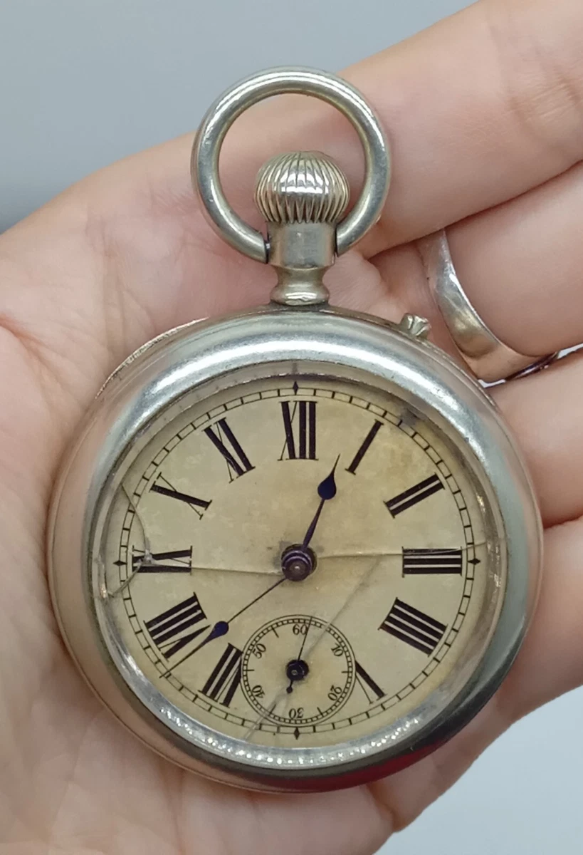 Vintage Longines Pocket Watch Paris 1878 Does Not Work Needs
