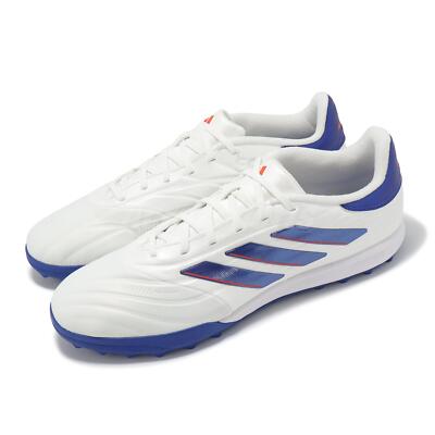 adidas Copa Pure 2 League TF White Lucid Blue Red Men Turf Ground Soccer IG6407
