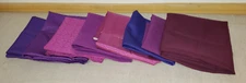 8 CATHOLIC MASS CHALICE VEILS SHADES OF PURPLE VERY NICE LOT 1