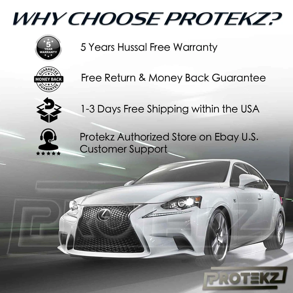 Protekz LED Light Bulb Kit H11 H8 6000K for BMW 1 Series M 120i 325i X3 Z4 X5 - Image 2 of 4