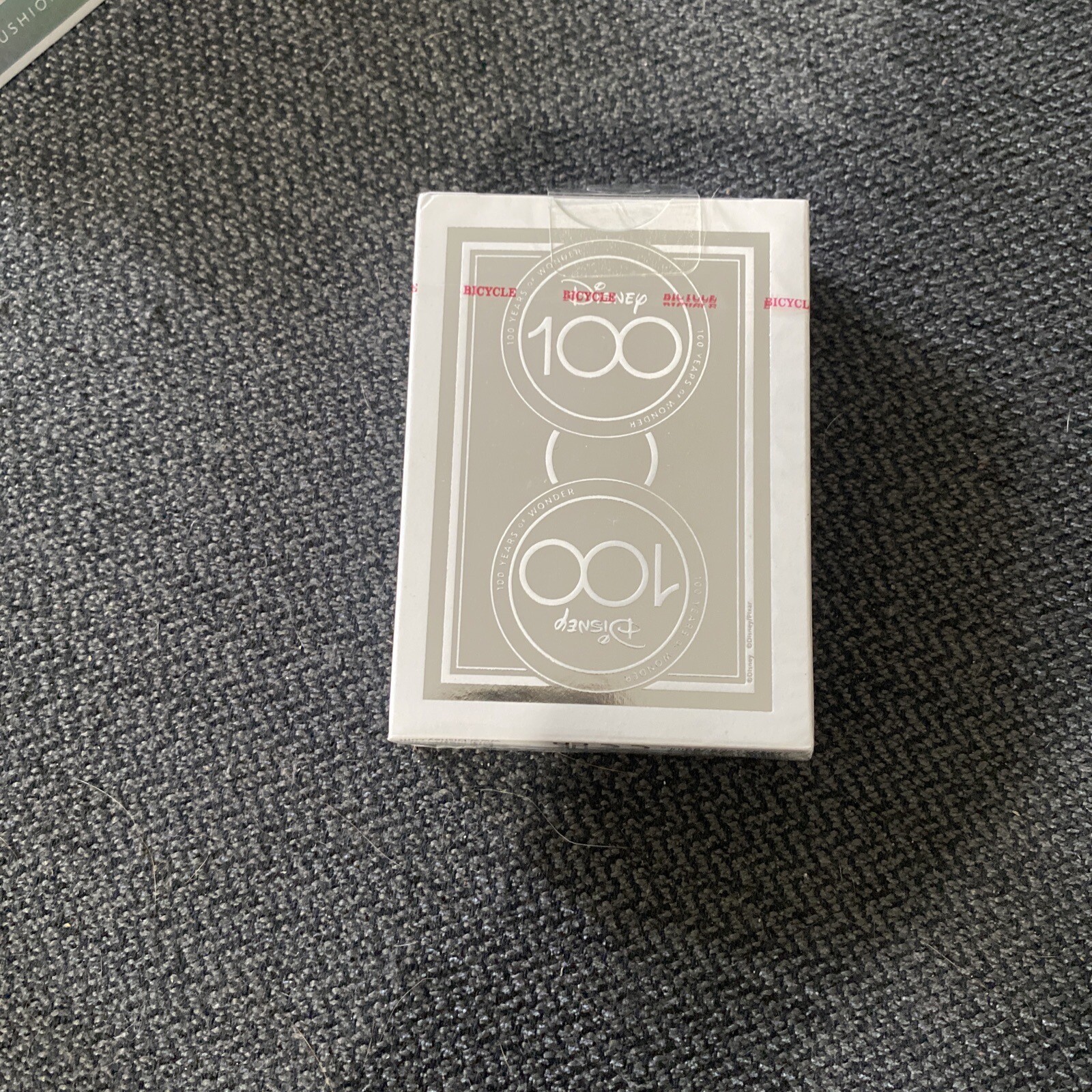 LIMITED EDITION DISNEY 100 YEAR ANNIVERSARY PLAYING CARDS