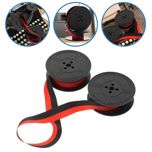 2 Sets Typewriter Ribbon Ink Printer Replacement Machine for Typewriters - Photo 6/12