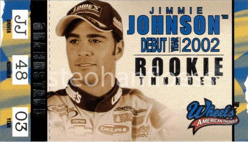 2002 - 2010 Press Pass Jimmie Johnson Base Parallel Insert You Pick the Card - Picture 30 of 42