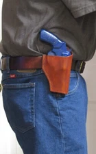 Right Hand Belt Holster for Ruger SP101 w/ 3 Inch Barrel