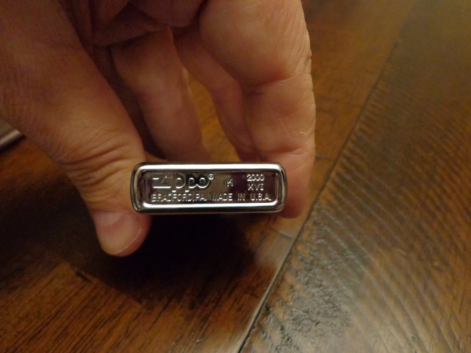 BOY SCOUTS BSA SPORTING CLAYS 2001 1ST RUNNER ZIPPO LIGHTER ALLEGHENY