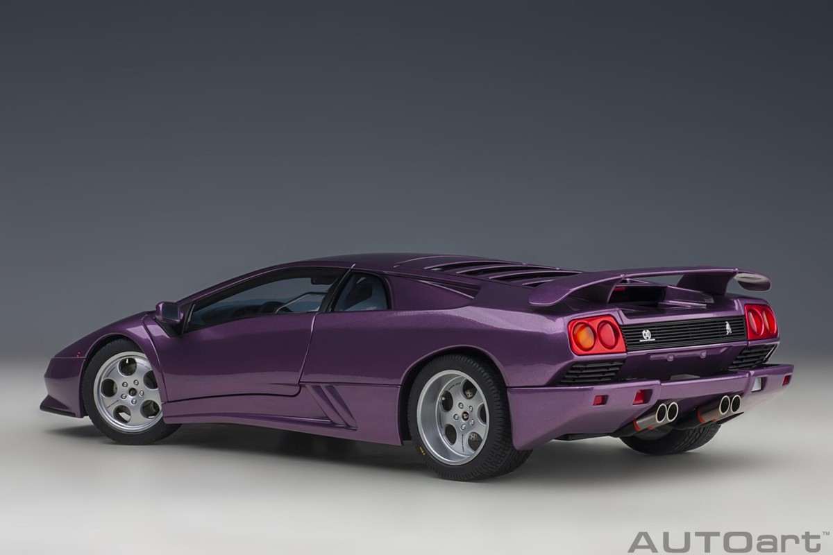 【希少】ディアブロ SE30 JOTA 1/43 MRコレクション パープル LAMBORGHINI DIABLO SE30 IN SE30 VIOLA PURPLE 1:18 COMPOSITE by
