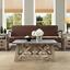 thumbnail 1  - Granary Modern Wooden Farmhouse Coffee Table Indoor Furniture Rustic Gray Finish