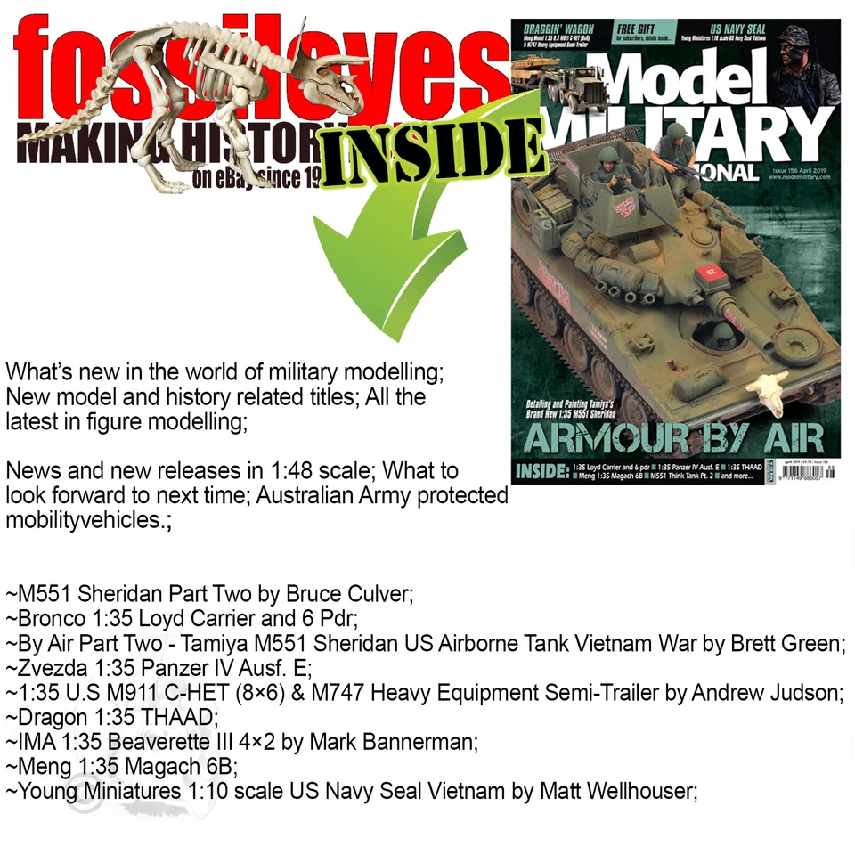 MODEL MILITARY INTERNATIONAL ISSUE 156 MARCH 2019 - Image 2 of 2