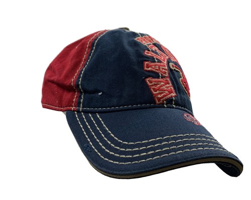 Gorra de béisbol de los parques de Disney Walt Disney World sombrero azul y rojo trampa trasera ajustable - Imagen 3 de 10